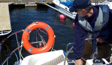 Manewrówka jachtem żaglowym